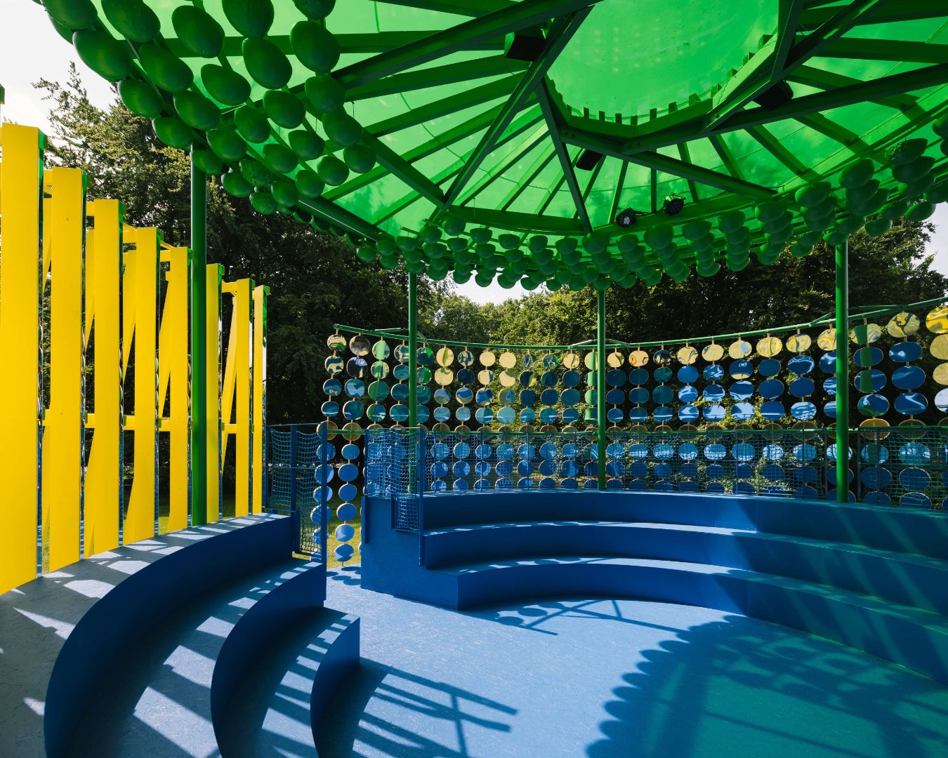 &nbsp;Pavillon des britisch-nigerianischen K&uuml;nstlers und Designers Yinka Ilori MBE
