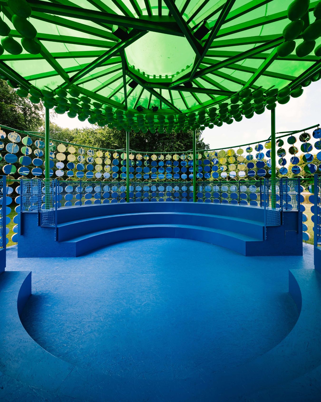 &nbsp;Pavillon des britisch-nigerianischen K&uuml;nstlers und Designers Yinka Ilori MBE
