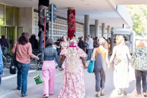 vanessa german, Performance as part of Acts of Opening Again:A Choreography of Conviviality, Haus der Kulturen der Welt (HKW), 3.6.2023. Courtesy the artists.
