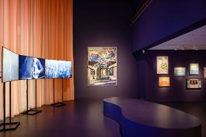 Ausstellungsansicht, Haus der Kulturen der Welt (HKW), 2023. Ausstellungsdesign: 2050+
