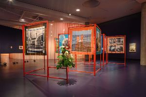 Ausstellungsansicht, Haus der Kulturen der Welt (HKW), 2023. Ausstellungsdesign: 2050+
