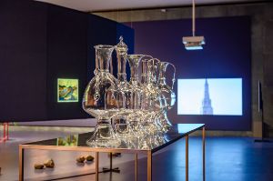 Ausstellungsansicht, Haus der Kulturen der Welt (HKW), 2023. Ausstellungsdesign: 2050+
