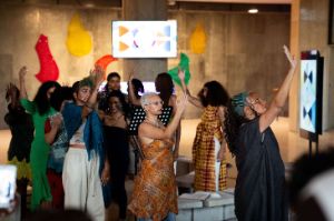 Performance by Barby Asante, Haus der Kulturen der Welt (HKW), 12.8.2023.&nbsp;
