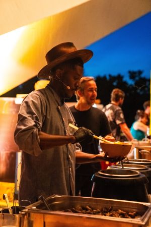 Culinary Intervention with Chef Paul Toussaint,&nbsp;Haus der Kulturen der Welt (HKW), 11.8.2023.

