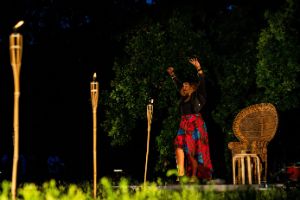 Performance by&nbsp;Phyllis Akinyi, Haus der Kulturen der Welt (HKW), 13.8.2023.&nbsp;
