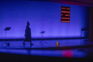 Performance by Josefina B&aacute;ez, Haus der Kulturen der Welt (HKW), 25.8.2023.
