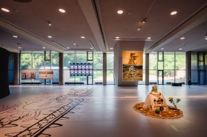 Exhibition view&nbsp;Forgive Us Our Trespasses / Vergib uns unsere Schuld&mdash;Of (Un)Real Frontiers, Of (Im)Moralities, and Other Transcendences,&nbsp;Haus der Kulturen der Welt (HKW), 2024
