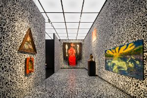 Exhibition view&nbsp;Forgive Us Our Trespasses / Vergib uns unsere Schuld&mdash;Of (Un)Real Frontiers, Of (Im)Moralities, and Other Transcendences, Beatriz Nascimento Hall,&nbsp;HKW, 2024
