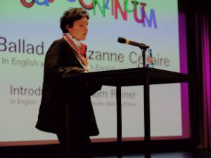 Miriam Rainer gibt eine Einf&uuml;hrung vor der Filmvorf&uuml;hrung von&nbsp;The Ballad of Suzanne C&eacute;saire (2024),&nbsp;12.4.2025
