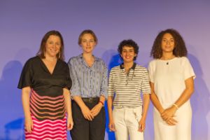 Annika Reich, Sina de Malafosse, Fatima Daas, Dominique Haensell . Internationaler Literaturpreis 2021
Preisverleihung, 30.06.2021 