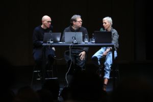 Armin Linke, Luc Steels, Giulia Bruno. Part of “Stop Making Sense”, Jan 12, 2019