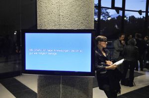 Berlin Documentary Forum 1. Tony Cokes: Rules of Evidence (Installation)
