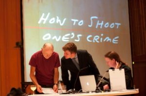 Berlin Documentary Forum 2. Framing Death - How to Shoot One's Crime - Sylvère Lotringer, Astra Price und Koen Claerhout