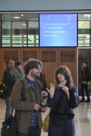 Berlin Documentary Forum 3. Evil. 13: Alternative Versions by Tony Cokes (Installation)