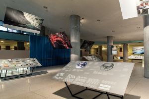 Das Anthropozän-Projekt | Ein Bericht. Anthropocene Observatory: # 4 The Dark Abyss of Time. Ein Projekt von Armin Linke, Territorial Agency (Ann-Sofi Rönnskog und John Palmesino) und Anselm Franke, 17.10.-08.12.2014, Ausstellungsansicht