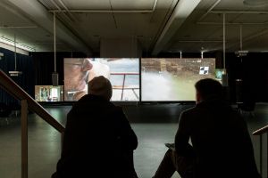 Das Anthropozän-Projekt | Ein Bericht. Anthropocene Observatory: # 4 The Dark Abyss of Time. Ein Projekt von Armin Linke, Territorial Agency (Ann-Sofi Rönnskog und John Palmesino) und Anselm Franke, 17.10.-08.12.2014, Ausstellungsansicht