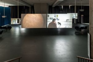 Das Anthropozän-Projekt | Ein Bericht. Anthropocene Observatory: # 4 The Dark Abyss of Time. Ein Projekt von Armin Linke, Territorial Agency (Ann-Sofi Rönnskog und John Palmesino) und Anselm Franke, 17.10.-08.12.2014, Ausstellungsansicht
