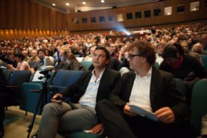 Democracy Lecture: Thomas Piketty. Thomas Piketty und Bernd M. Scherer, Intendant Haus der Kulturen der Welt