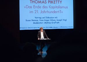 Democracy Lecture: Thomas Piketty. Bernd M. Scherer, Intendant Haus der Kulturen der Welt
