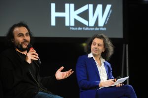 Kader Attia, Éric Sadin. Part of “Countering Virtual Dispossession”, Jan 12, 2019