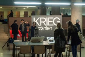 Krieg erzählen - Thementage. Eröffnung