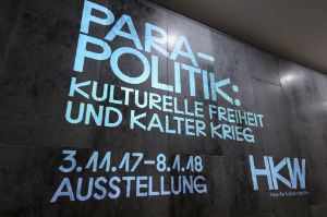 Projection Parapolitics: Cultural Freedom and Cold War. Parapolitics: Cultural Freedom and the Cold War
Exhibition opening
Curated by Anselm Franke, Nida Ghouse, Paz Guevara and Antonia Majaca
Nov 2, 2017