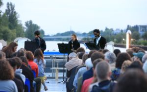 Ricardo Domeneck, Cia Rinne, Michael Salu. Floating Alphabet
Lyrik, Diskurs, Schiffsfahrt, 12.07.2019