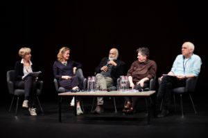 Schools of Tomorrow | Kick-off conference. Closing Debate: Silvia Fehrmann, Keri Facer, Arjun Appadurai, Carmen Mörsch, Gert Biesta