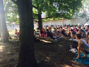 Wassermusik 2015 | Mother India. Yoga session